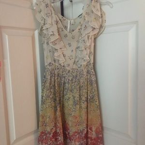 Lauren Conrad Flowery Summer Dress